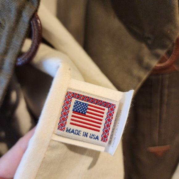 Golden Bear x Unionmade Canvas Military Jacket Shawl Collar Peacoat - Picture 7 of 7